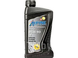 Трансмиссионное масло ALPINE Gear Oil 85W90 LS / 0100761 (1л)