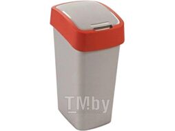 Мусорное ведро Curver Flip Bin 50L / 195024 (красный)