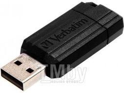 USB Flash Verbatim PinStripe 128GB (черный)