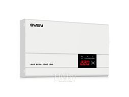 Стабилизатор Sven AVR SLIM-1000 LCD 1000VA/800W