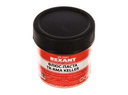 Флюс для пайки REXANT, паста TR-RMA KELLER, 20 мл, банка, блистер