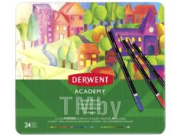 Набор цветных карандашей Derwent Academy Colour / 2301938 (24шт)