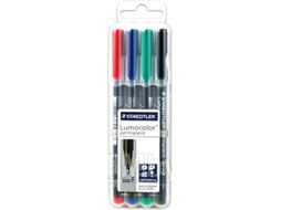 Набор маркеров Staedtler Люмоколор F 318 WP4