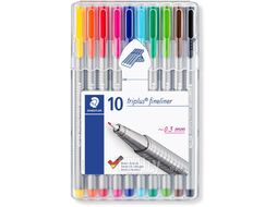 Набор лайнеров Staedtler Триплюс 334 SB10 (10шт)