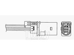 Лямбда-зонд UAR0001-HD001 Hyundai Santa Fe 2.4 10-, Kia Sorento NGK 95449