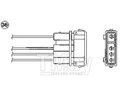 Лямбда-зонд OZA572-E1 VW Golf 1.4-1.6 91-, Passat 2.0 16V 94-, Skoda Favorit, Seat NGK 0283