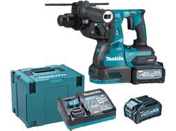 Аккум. перфоратор MAKITA HR 001 GM 201 MAKPAC (40.0 В, 2 акк., 4.0 А/ч Li-Ion, 2.8 Дж, вес 1.9 кг,)