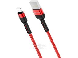 Кабель Borofone BX34 USB Lightning (красный)