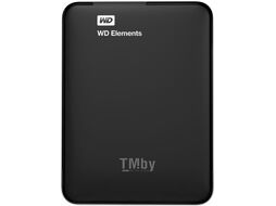 Внешний жесткий диск Western Digital Elements Portable 1TB (WDBUZG0010BBK)