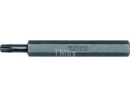 Бита TORX sec. T25 8x70мм (20шт) S2 HRC58-62 Yato YT-7954