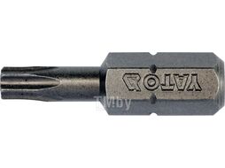 Бита TORX T20х25мм 1/4" (10шт) S2 HRC58-61 Yato YT-78143