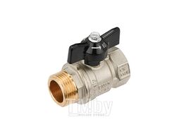 Кран шаровый 1" стандарт нар.-вн. бабочка General Fittings