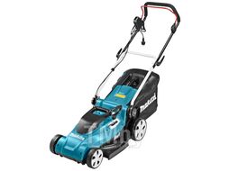 Газонокосилка электрическая MAKITA ELM 4120 (1600 Вт, шир. 410 мм, выс. 20-75 мм, пластм. корпус, без мульчир., травосборник 45 л)