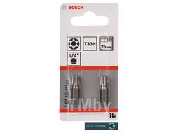 Насадка-бита для шурупов Security-Torx Extra-Hart T30H 25мм (2шт) 2.608.522.014 BOSCH