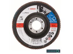 Шлифкруг лепестковый Blue Metal-top D115 22,23 60мм 2.608.605.451 BOSCH