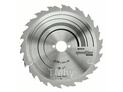 Диск пильный для ручных циркулярных пил Speedline Wood D140 20 2,2 1,4 18T 2.608.640.779 BOSCH