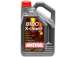 Моторное масло MOTUL 5W30 (5L) 8100 X-CLEAN+ ACEA С3VW 504.00 507.00BMW LL-04 (ЗАМЕНА MOT102269) 106377