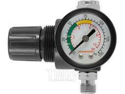 Регулятор воздуха с манометром для "Краскопульта" системы HVLP Jonnesway ACC-612