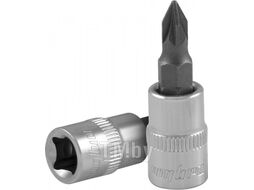 Насадка торцевая 1/4"DR с вставкой-битой POZIDRIVE®, PZ2 Ombra 114602