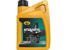 Масло моторное Atlantic 4T10W30 1L Масло для 4-х тактных двигателей (NMMA FC-W (level)) KROON-OIL 33435