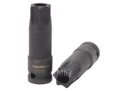 Головка-бита TORX ударная TH30 с отверстием, 1/2" Rock FORCE RF-24607830T