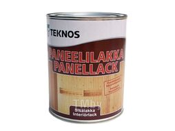 Лак для панелей Teknos PANEELILAKKA акр.лак ,полумат,2,7 л