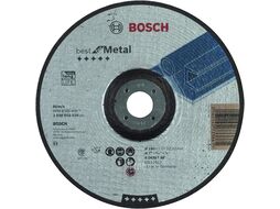 Круг обдирочный 180х7x22.2 мм для металла BOSCH (выпуклый)