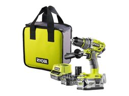 Дрель-шуруповерт RYOBI R18PD7-252S