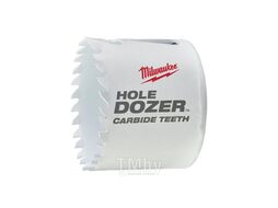 Коронка биметаллическая HOLEDOZER CARBIDE D 60 мм MILWAUKEE