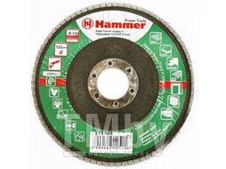 Круг лепестковый торцевой 125 Х 22 Р 150 тип 1 КЛТ Hammer Flex 213-006