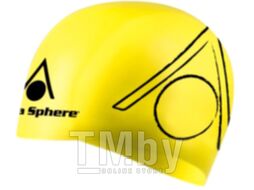 Шапочка для плавания Aqua Sphere Tri Cap 144180/SA128118 (желтый)