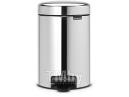 Мусорное ведро Brabantia Pedal Bin NewIcon / 113147 (3л, стальной полированный)