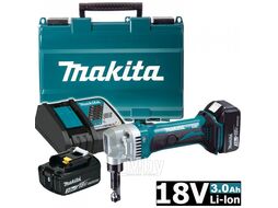 Ножницы высечные аккумуляторные MAKITA 18В 2х3,0Ач DJN161RFE