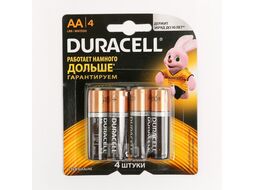 Комплект батареек Duracell Basic LR6 (4шт)