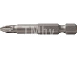 Насадка крестообразная GERAL PZ2x50мм 1/4" S2, ACR (упак/10шт) G126666