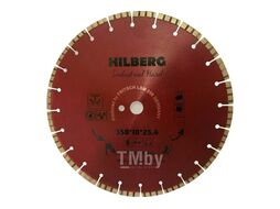 Диск алмазный Hilberg серия Industrial Hard 350x10x25,4/12 mm HI808