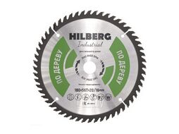 Диск пильный Hilberg серия Industrial Дерево 180x56Тx20/16 mm HW182