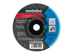 Круг отрезной для нержавеющей стали METABO 76x2,0x10, 3 шт 626872000