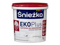 Краска Sniezka EKO Plus, 1л белый 1303-01000-00001-00