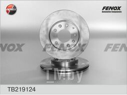 Диск тормозной Mazda 6 02-, 323, 626 1.8/2.0/2.0TD 98- 273*24*5, Передний FENOX TB219124