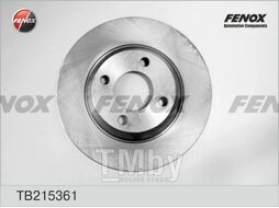 Диск тормозной Audi 80 91-96 280x13x4, Передний FENOX TB215361