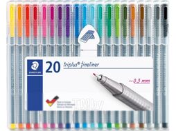 Набор лайнеров Staedtler Триплюс 334 SB20 (20шт)