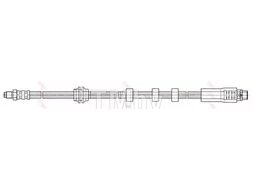 Шланг тормозной BMW 5 E60 2003-10 TRW PHB418