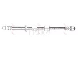 Шланг тормозной BMW 5 E34 1988-95 TRW PHB101