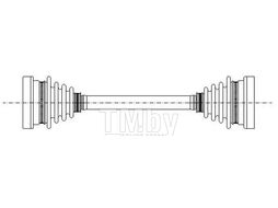 Полуось BMW 5 (1988-1997) METELLI 17-0213