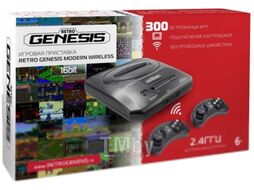 Игровая приставка Retro Genesis Sega Modern Wireless 300 игр + 2 джойстика