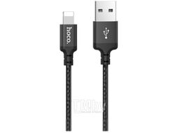 Кабель Hoco X14 USB Lightning (1м, черный)