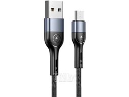 Кабель Usams U55 USB2.0 AM-MicroBM / SJ450USB01 (1м, черный)