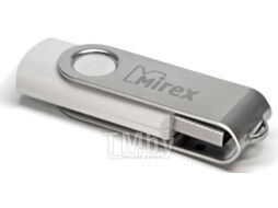 Usb flash накопитель Mirex Swivel White 4GB / 13600-FMUSWT04