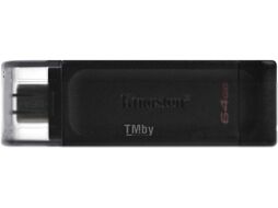 Usb flash накопитель Kingston DataTraveler 70 64GB Black (DT70/64GB)